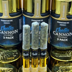 3 PACK JEETER CANNON LIVE RESIN PRE ROLLS